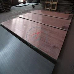China copper clad aluminum plate